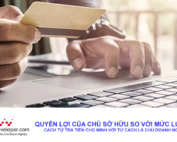 Quyền lợi của chủ sở hữu so với mức lương: Cách tự trả tiền cho mình với tư cách là chủ doanh nghiệp