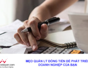 10 Mẹo quản lý dòng tiền để phát triển doanh nghiệp của bạn