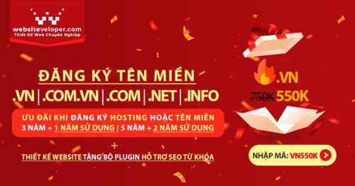 Đăng ký tên miền .vn,.com.vn,.com,.net,.info,.website,.io,.online tại nhà đăng ký tên miền Websiteveloper