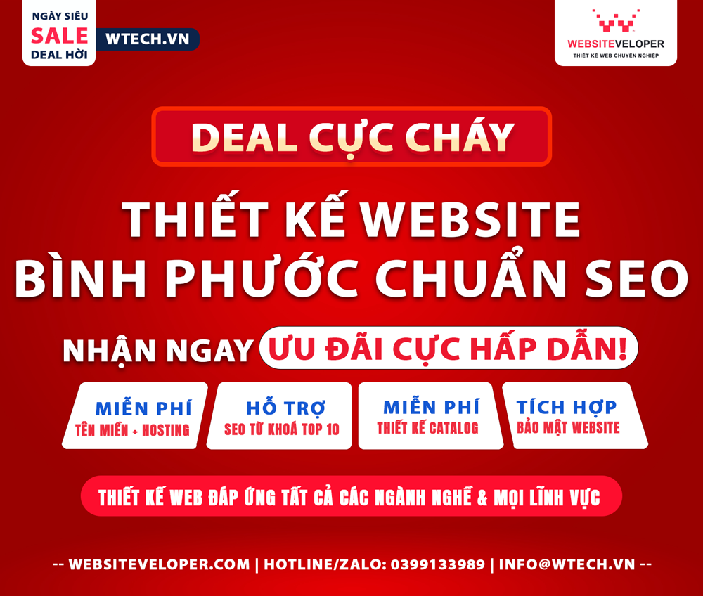 Thiết Kế Website Bình Phước