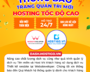 Tin tức 11 Chúng tôi xin trân trọng thông báo đến Quý Khách về việc ra mắt hệ thống quản lý tên miền và hosting mới - Hostigo.vn