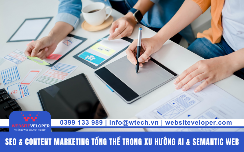 Chiến lược SEO & Content Marketing tổng thể trong xu hướng AI & Semantic Web