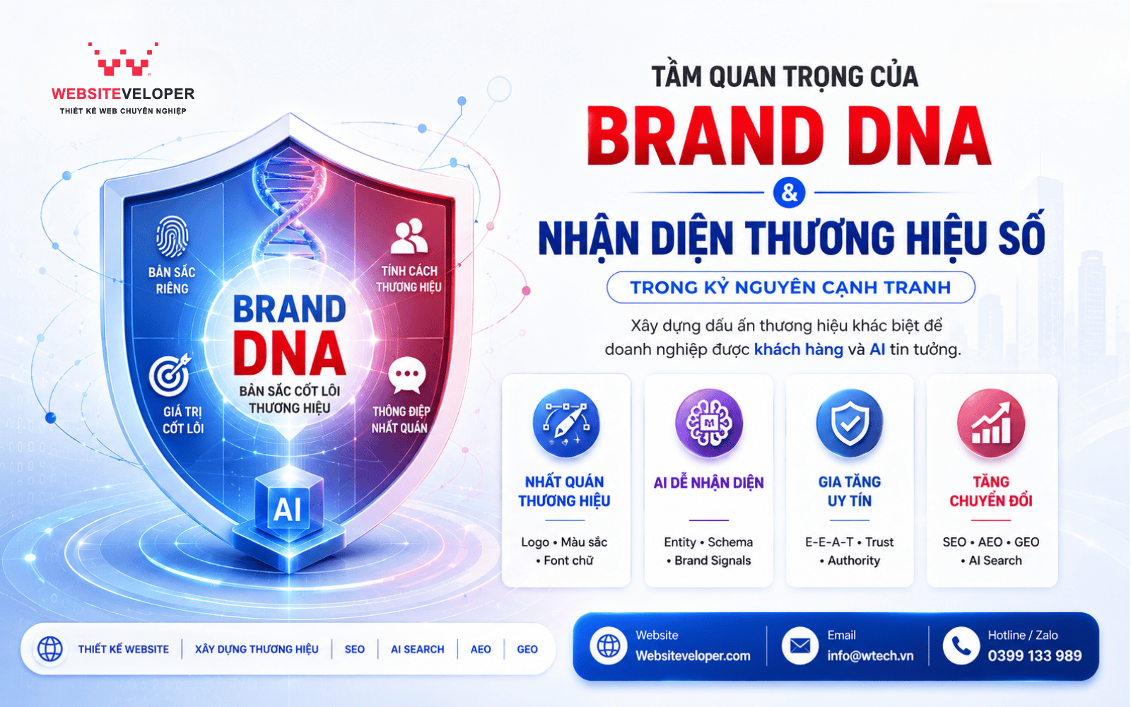 Tầm quan trọng của Brand DNA và nhận diện thương hiệu số trong kỷ nguyên cạnh tranh 4 Tầm quan trọng của Brand DNA và nhận diện thương hiệu số trong kỷ nguyên cạnh tranh